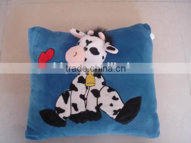 Fashion Soft Plush Cushion With Cute Animals, Cute Stuffed Cushion