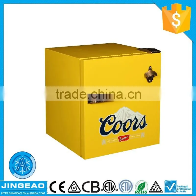 50L Mini display cooler,beverages display fridge, Glass door