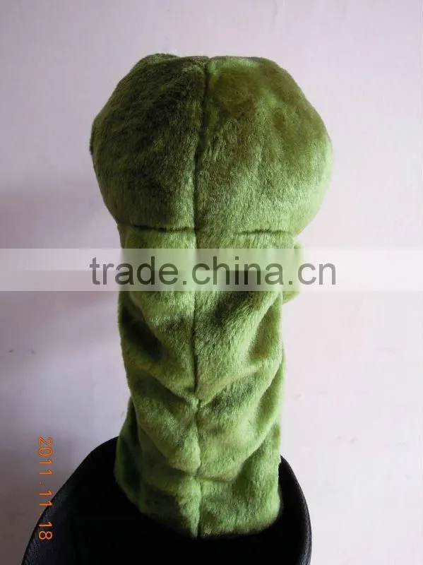 plush fabric animal golf head cover head cover fabric