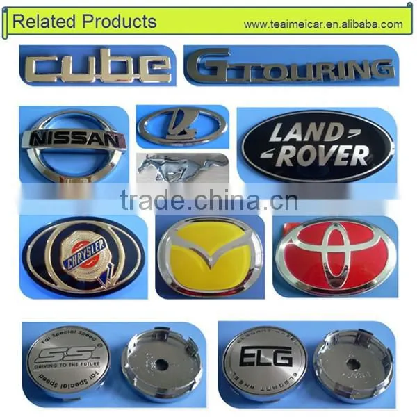 custom car badge car plastic badge letter badge for cars