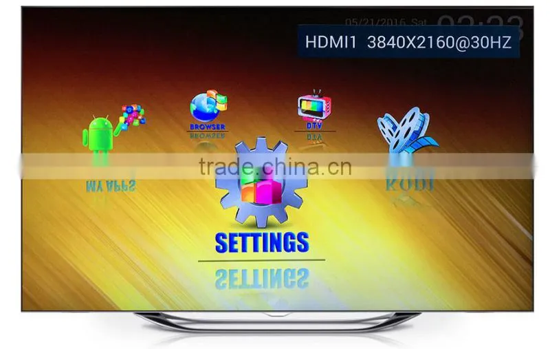 Android tv box 4k satellite receiver