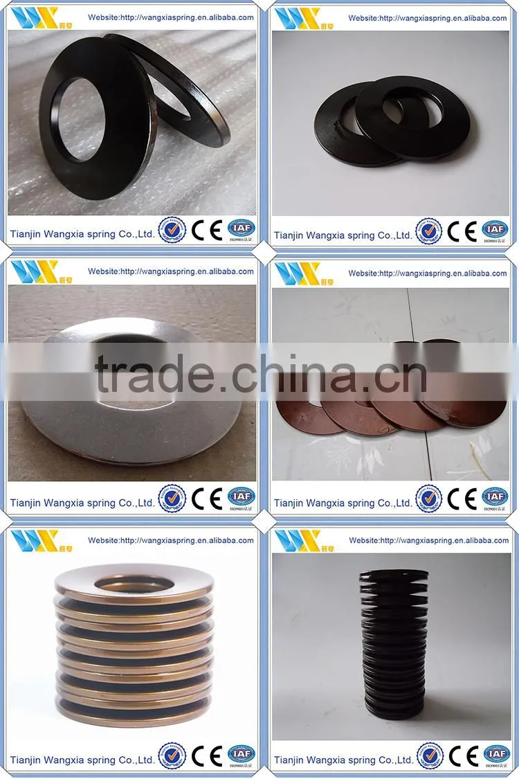 Flat disc spring/washer spring/steel spring