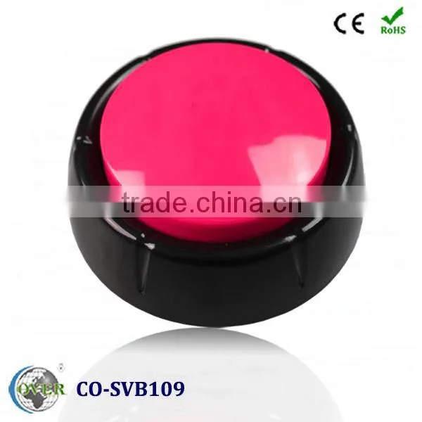 round novelty plastic musical box