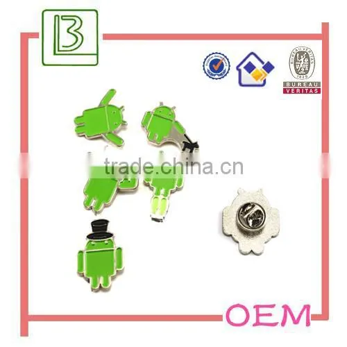 sample name safety pin for badge