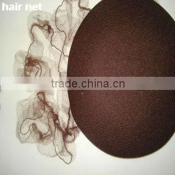 Quality nylon hair net for hair extensions