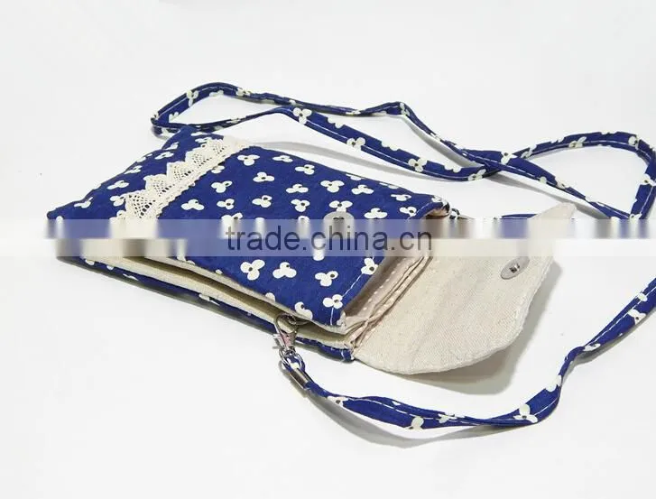 custom promotional cell phone sling bag