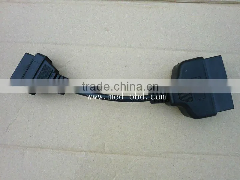 OBD 16P FEMALE to toyota22p J1962f to to toyota22p