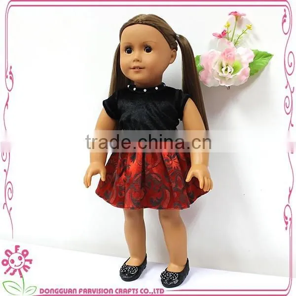 Fashion vinyl doll toys , best quality toy girl handmade lovely doll