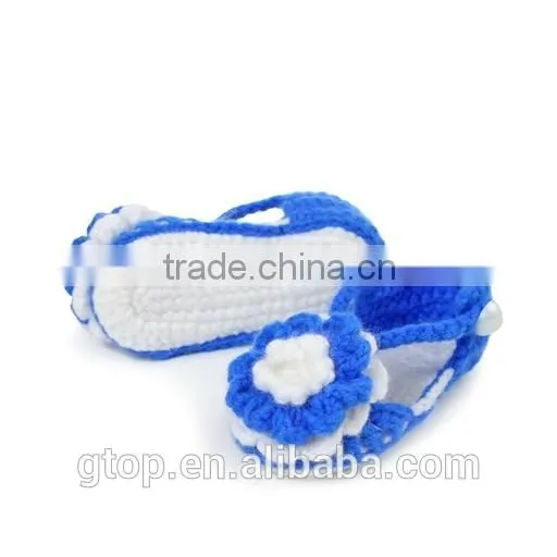 Wholesale Baby Handmade Crochet Shoes Supplier for 1-10 months old S-0027
