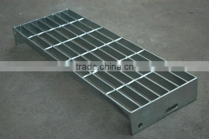 Galvanized flat steel deck grating for sale