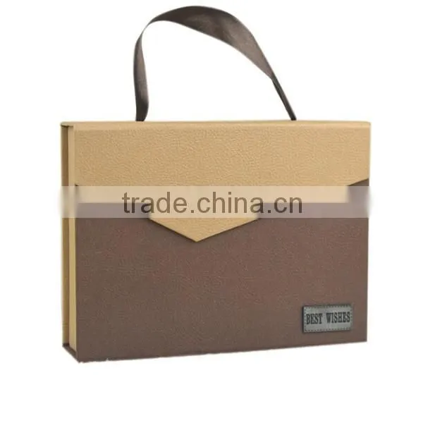 Fashion cardboard classic storage shoe drawer box