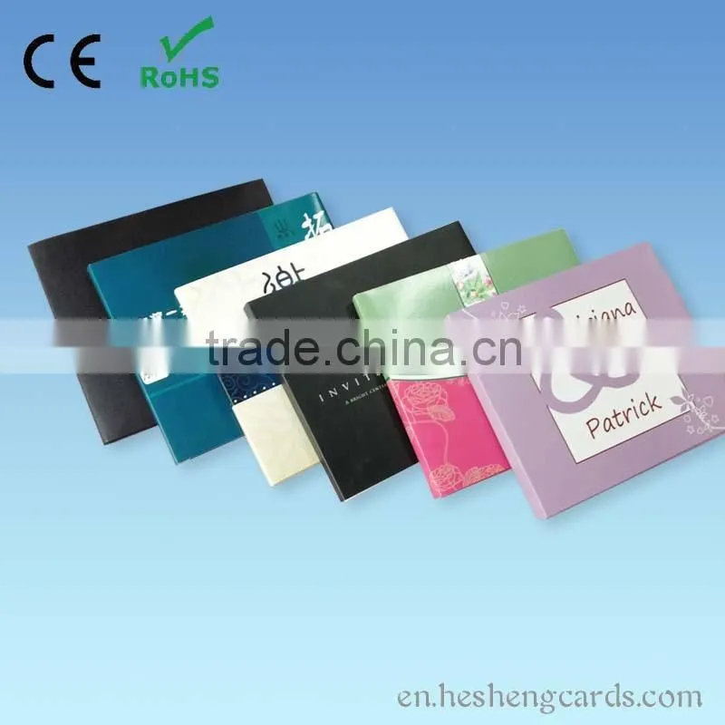 3 inch creative thinnest video greeting card/lcd video brochure /lcd video cards