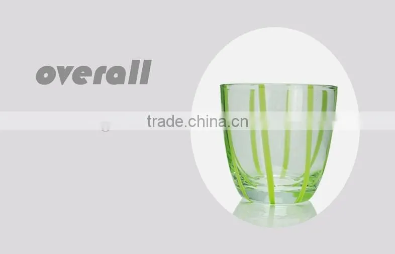 wholesale custom Glassware cake cup Machine made