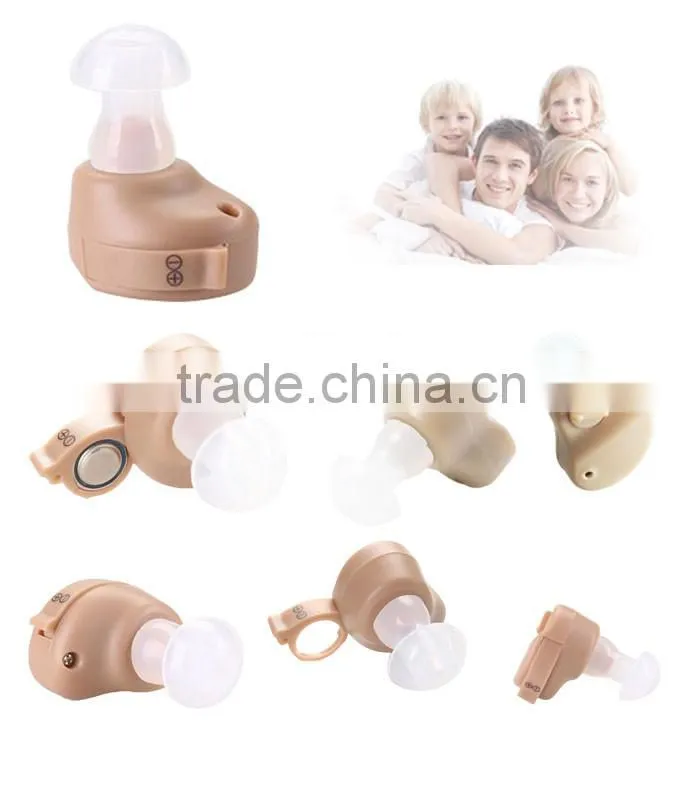 2016 economic mini sound amplifier in the ear ite high power hearing aids
