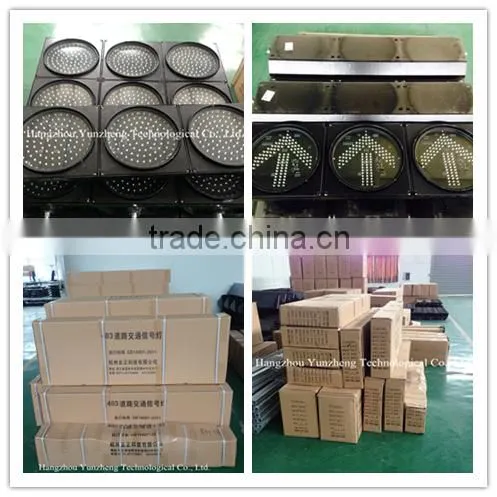 LED pedestrian traffic signal lights
