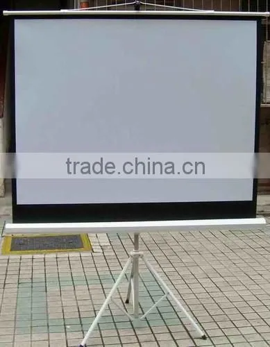 Factory Supply Best Quality matte grey 84 inch 16:9 small portable projection screen