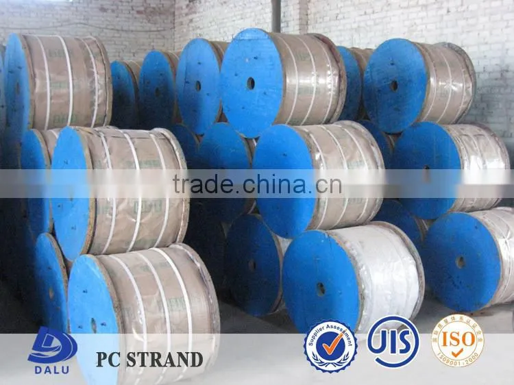 1*19 Wire Zinc-coated PC Steel Strand Wire