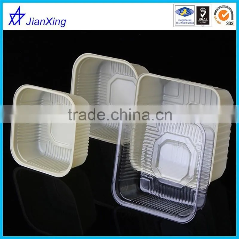 High quality Clear disposable packaging PET plastic food fruit tray