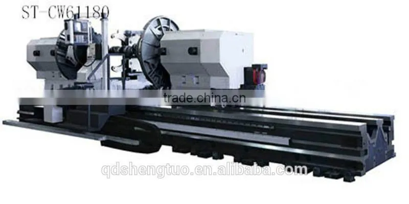 Processing Large Diameter CNC Facing Lathe