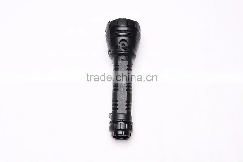 most powerful led flashlight for hunting camping led torch light 8w rechargeable lithium battery led flashlight