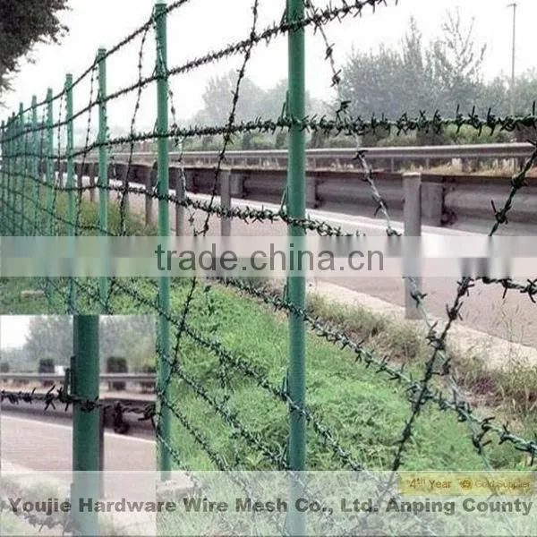 Galvanized Barbed Wire Mesh (peofessional factory ISO9001)