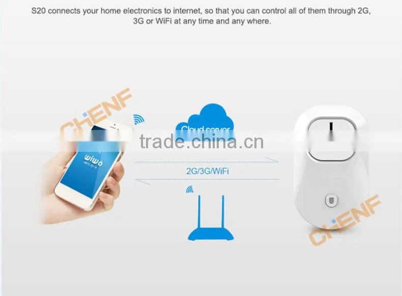 Cheaper Price OEM Remote Control Smart Wifi power plug Socket