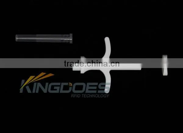 8mm chip RFID Syringe embedded glass transponders