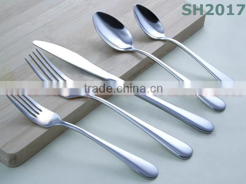 Resturant 24 pcs stainless steel cutlery set