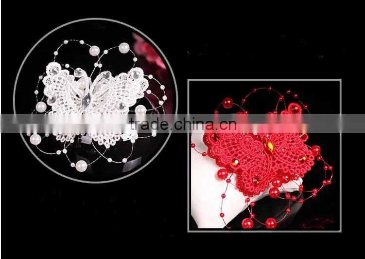 fashion stone hair clips for hair, african butterfly hair clips