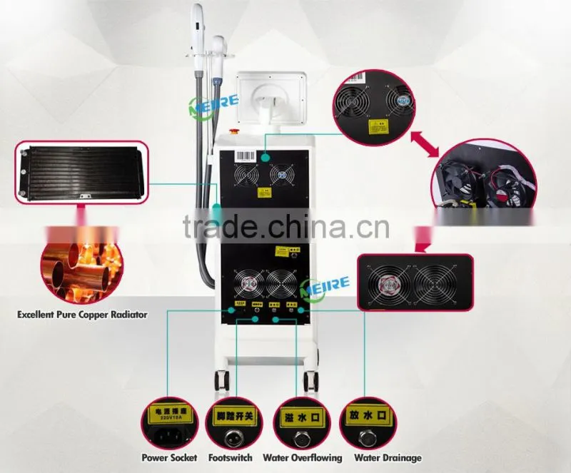 Hot selling effective OPT SHR Laser Multifunction Beauty Machine
