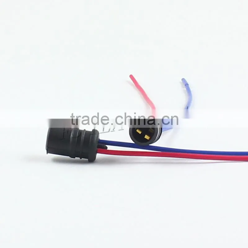 t10 w5w led bulb holder cable adapters soft rubber t10 bulb connector socket
