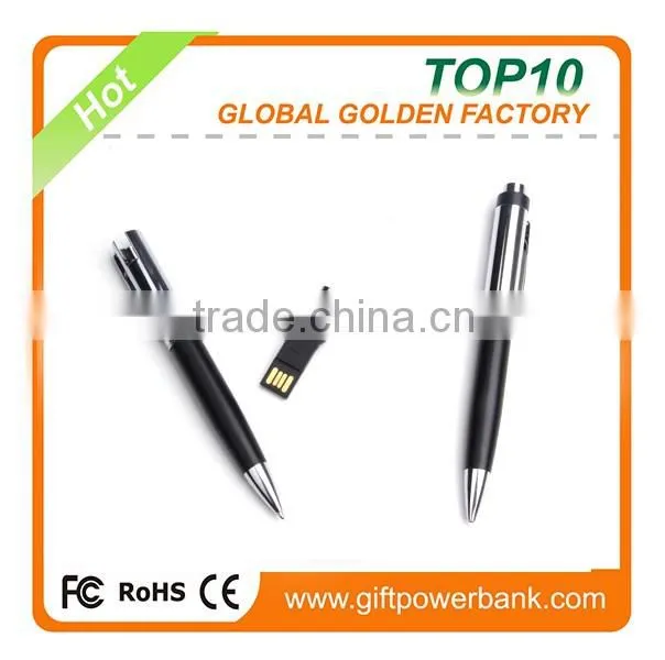 2016 promotional bulk items pen shape wedding gift usb pen drive