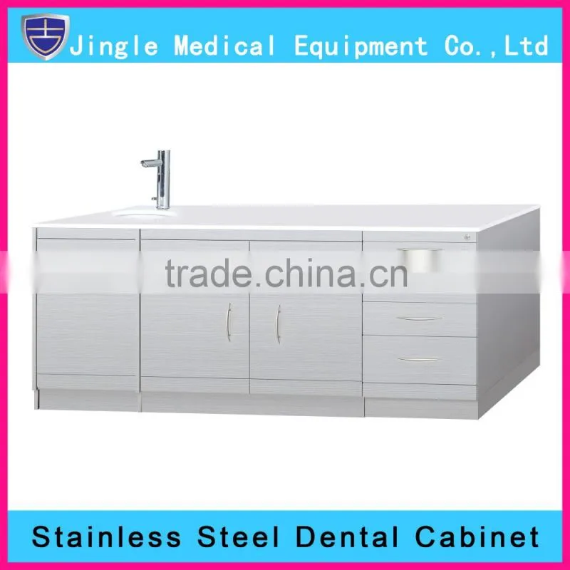 Professional stainless steel dental cabinet