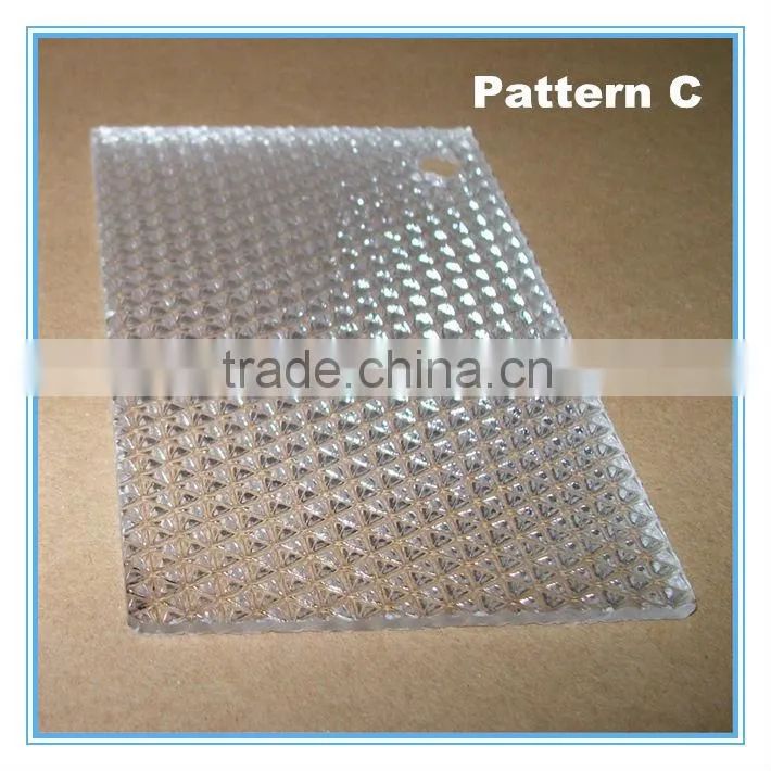 Patterned PS Sheet Matte Leather Pattern