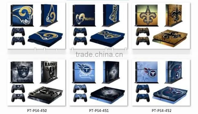 2016 Factory Origin Game Console Skin Sticker Protective Decals for Ps4 Controllers Customized Design Protective Decal