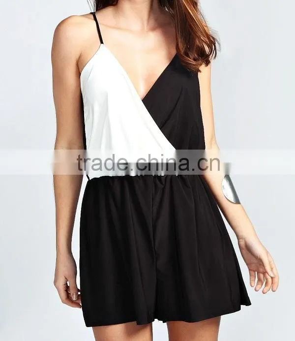 women rompers and jumpsuits, black and white jumpsuit