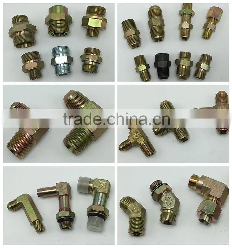 carbon steel male BSP hydraulic plugs fitting hydraulic plug