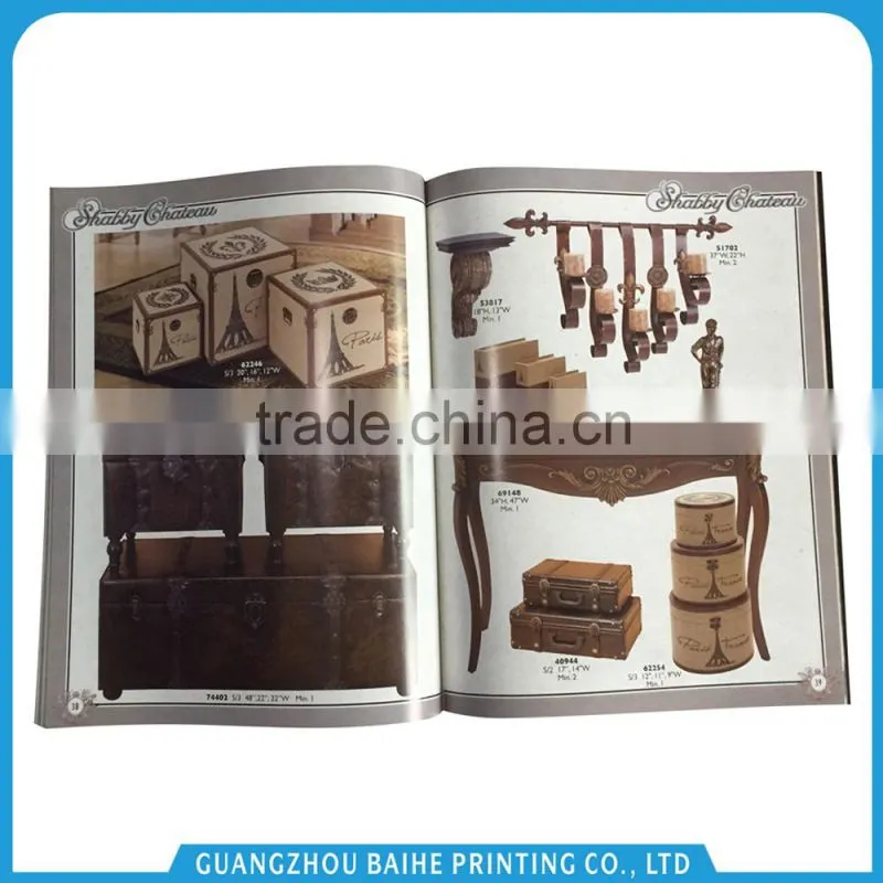Cheap custom series catalog book printing