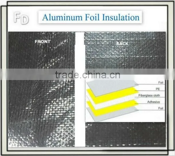 reflective aluminium multi foil bubble insulation material