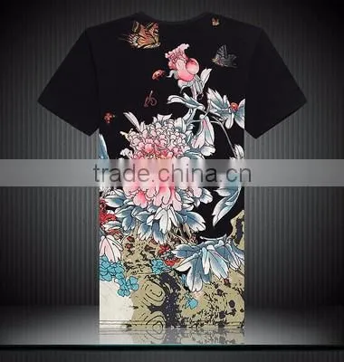 New arrive style cheap fashion heavy weight 100%cotton big brother collar tshirt design for men