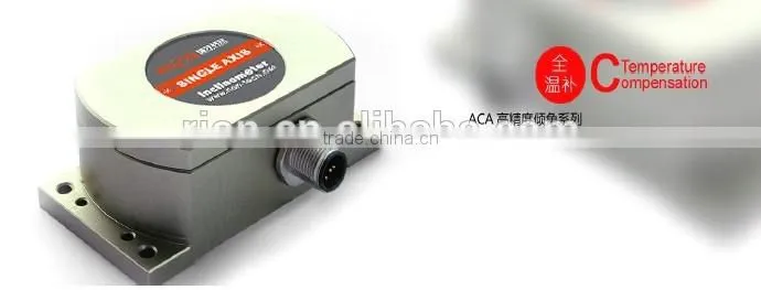 ACA616T Ultra Precision Single axis Slope Meter With Digital Output (RS232/RS485/TTL Optional) High Resolution 0.001deg