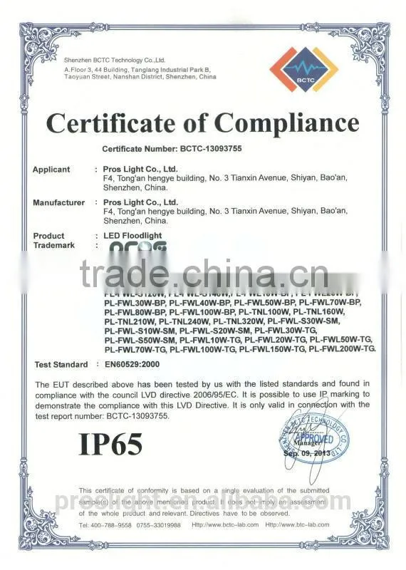 2015 high lumens 100w led flood light led flood light 100w