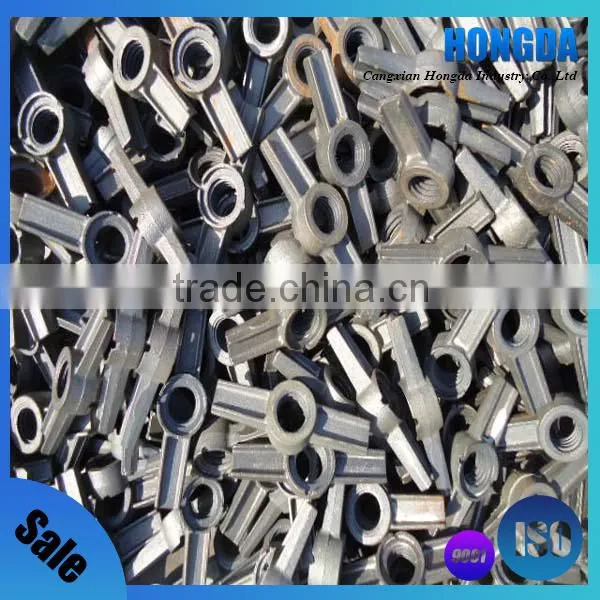 Adjustable Jack with Swivel base plate pars for shoring prop