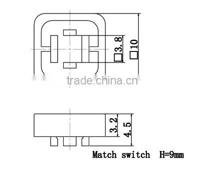 SC210 Push button switch cap