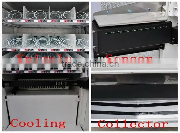 Combined Type Vending Machine for Combo Snack and Drink