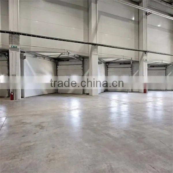 Easy Lift Industrial Overhead Sectional Door For Factory