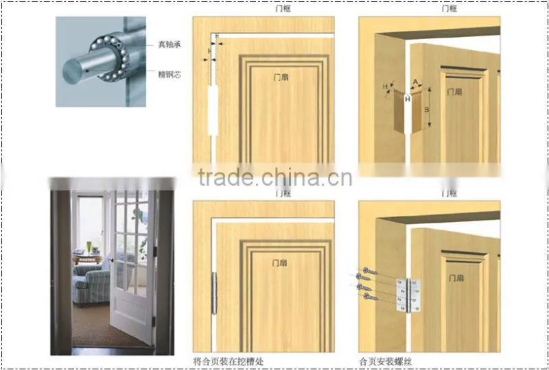 Steel door hardware hinge Brass door hinge