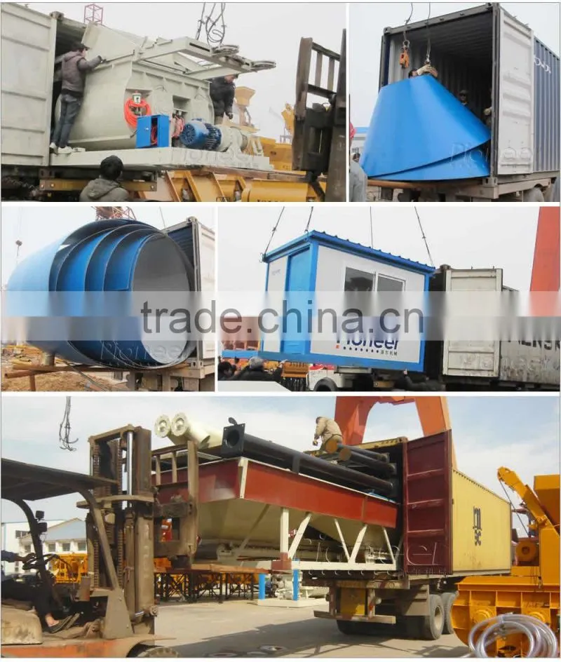 High Quality WBZ 200 Stabilized Concrete Mixing Plant
