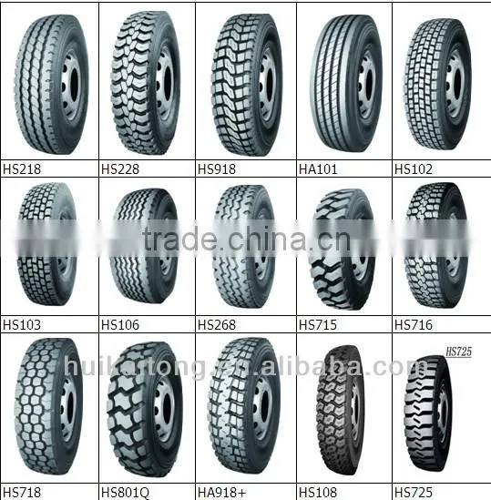 wholesale China truck tires manufacture 11R24.5 11R22.5