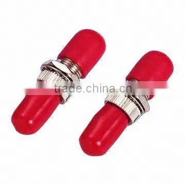 High quality fibre optica flange adapters simplex st fiber optical cable coupler